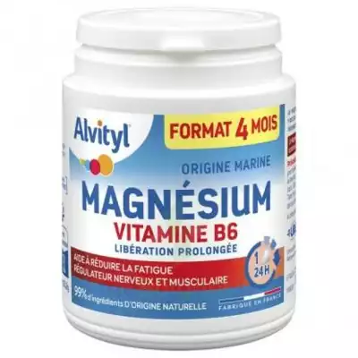 Acheter Alvityl Magnésium Vitamine B6 Libération Prolongée Comprimés LP Pot/120 à La Roche-sur-Yon